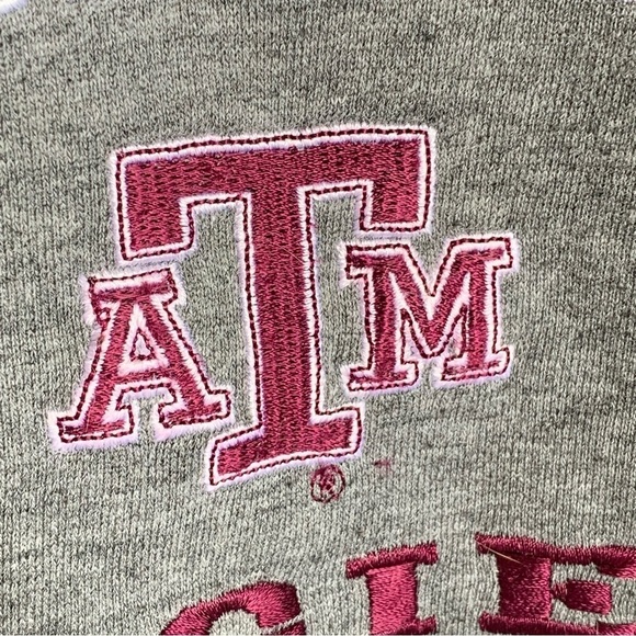 Texas A & M Crewneck Sweatshirt Mens Adult Size XL Puma Embroidered - Picture 3 of 8